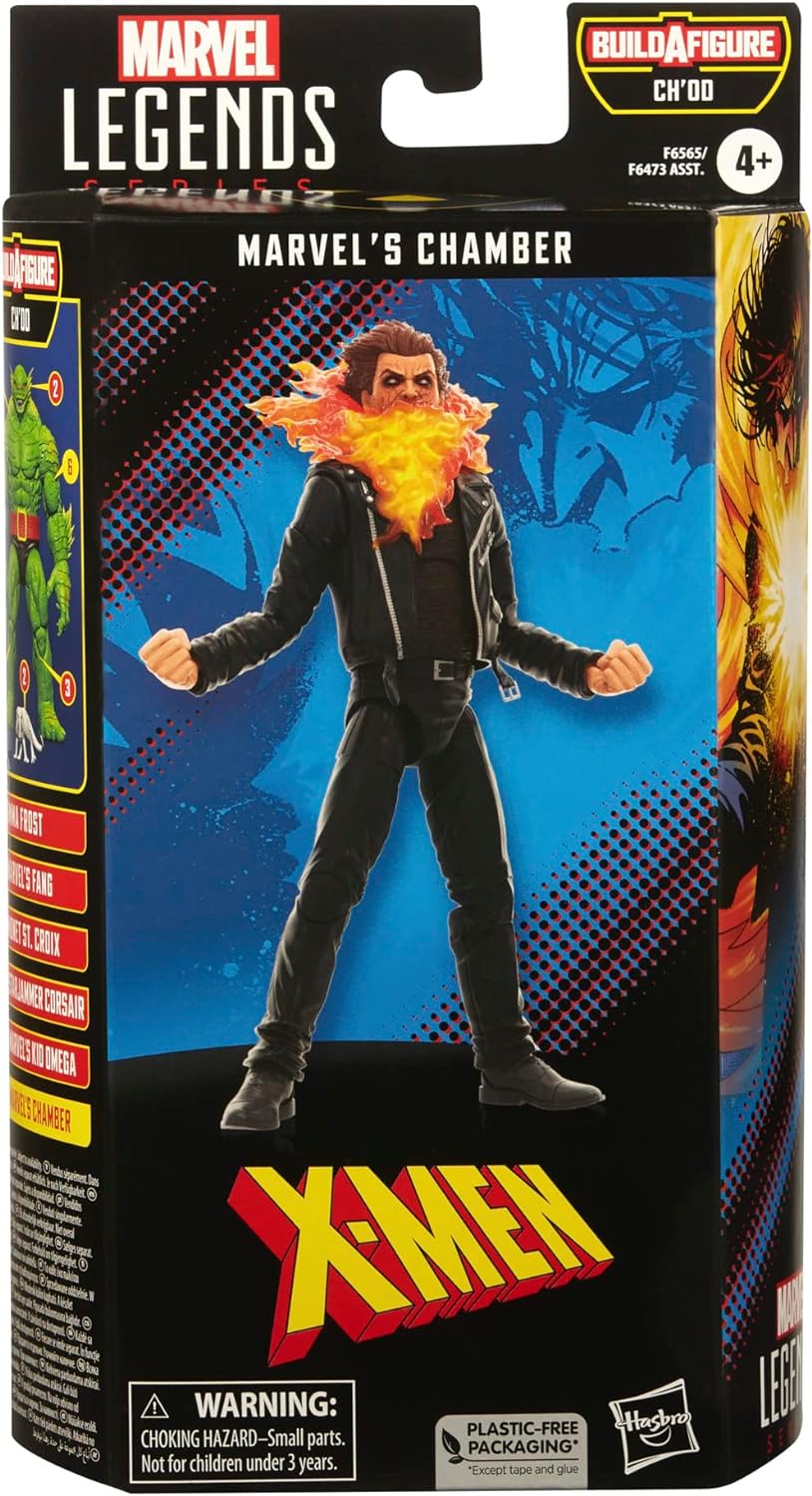 Marvel Legends Series Chamber Generation X Comics,X-Men Collectible 6-Inch Action Figure
