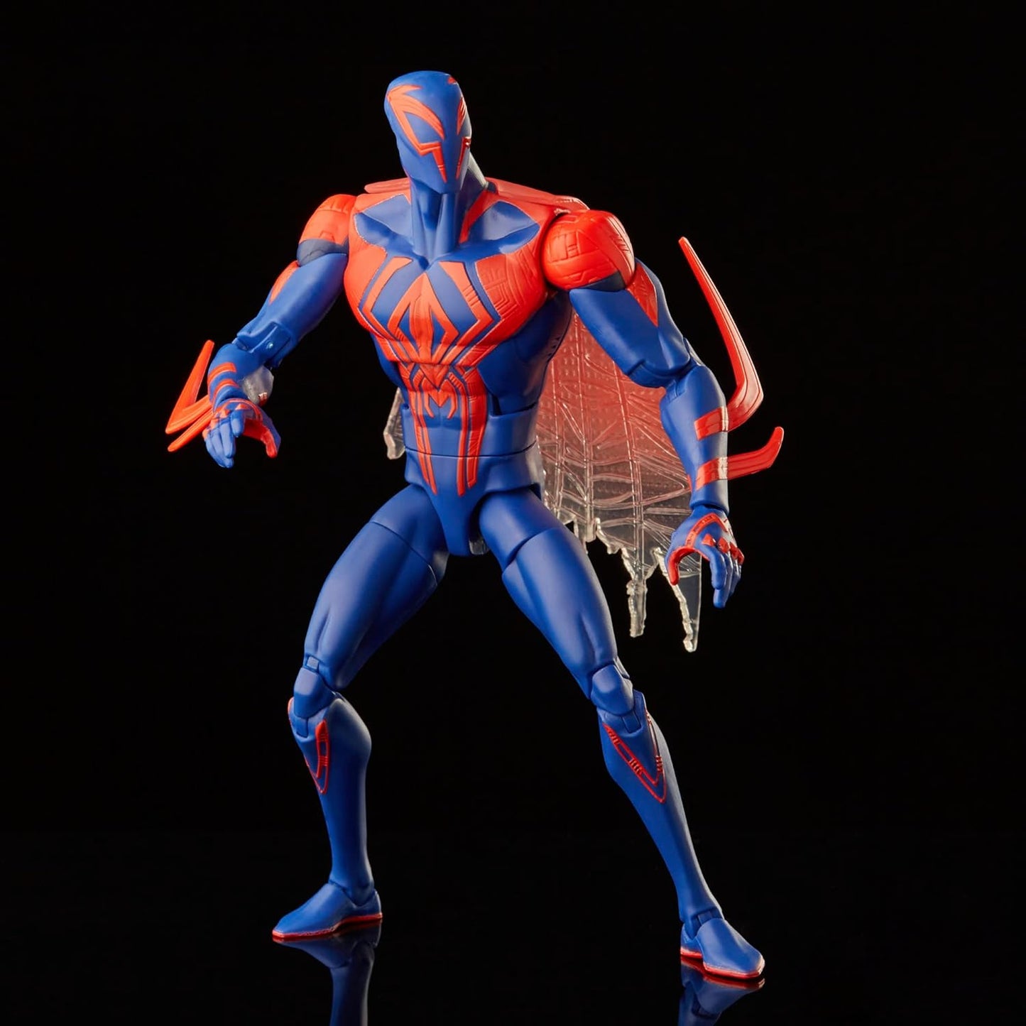 Marvel Legends Series Spider-Man: Across The Spider-Verse Spider-Man 2099 6-inch Action Figure Toy, 2 Accessories