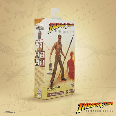 Indiana Jones and The Temple of Doom Adventure Series (Hypnotized) Action Figure, 6-inch Action Figures, Ages 4 and up