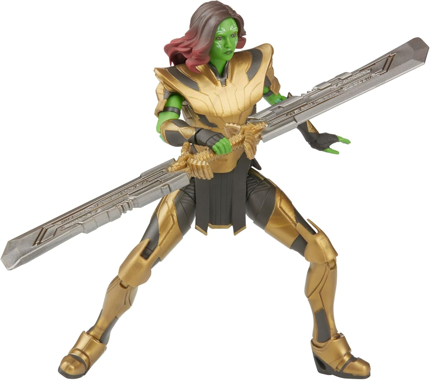 Marvel Legends Series Warrior Gamora, What If...? Collectible 6-Inch Action Figures, Ages 4 and Up