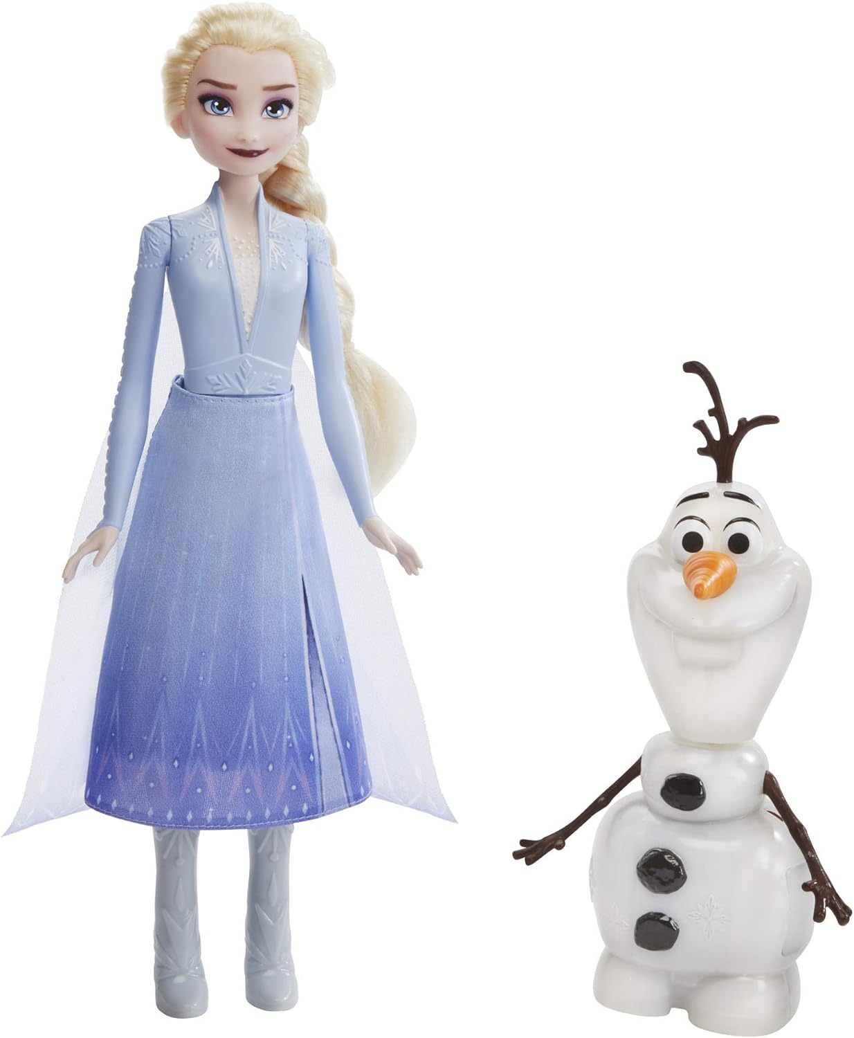 Disney Frozen Talk and Glow Olaf and Elsa Dolls, Remote Control Elsa Activates Talking, Dancing, Glowing Olaf, Inspired 2 Movie - Toy for Kids Ages 3 and Up