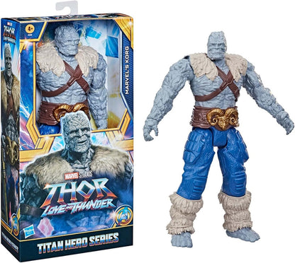 Marvel Avengers Titan Hero Series Korg Toy, 12-Inch-Scale Thor: Love and Thunder Action Figure, Toys for Kids Ages 4 and Up