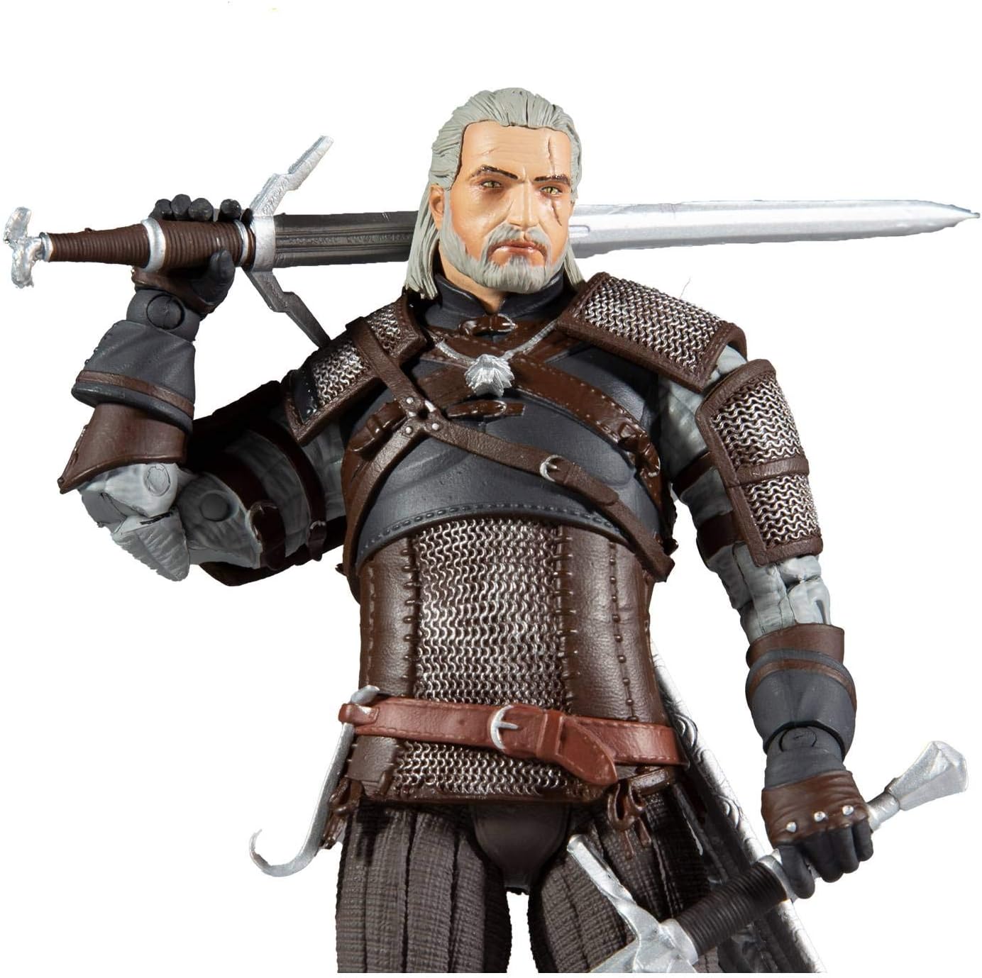 McFarlane - Witcher Gaming 7 Figures 1 - Geralt of Rivia, Brown