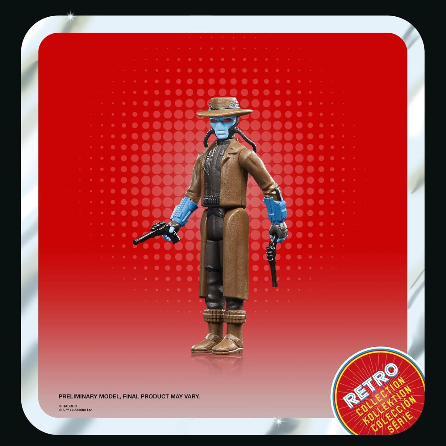 STAR WARS Retro Collection Cad Bane, The Book of Boba Fett 3.75 Inch Collectible Action Figures, Ages 4 and Up
