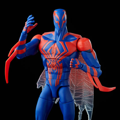 Marvel Legends Series Spider-Man: Across The Spider-Verse Spider-Man 2099 6-inch Action Figure Toy, 2 Accessories