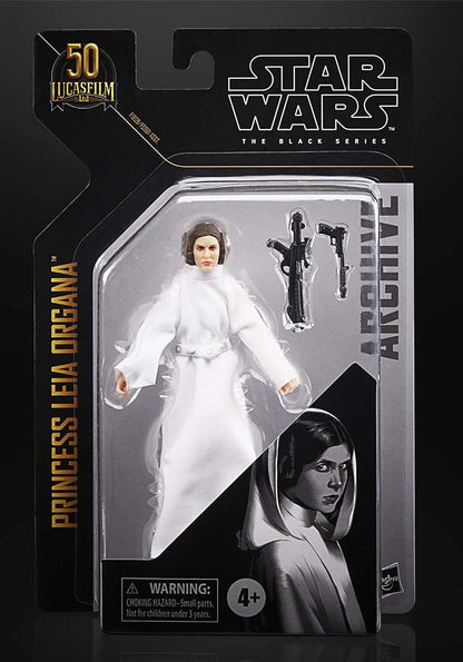 STAR WARS The Black Series Archive Collection Princess Leia Organa 6-Inch-Scale A New Hope Lucasfilm 50th Anniversary Figure,F1908