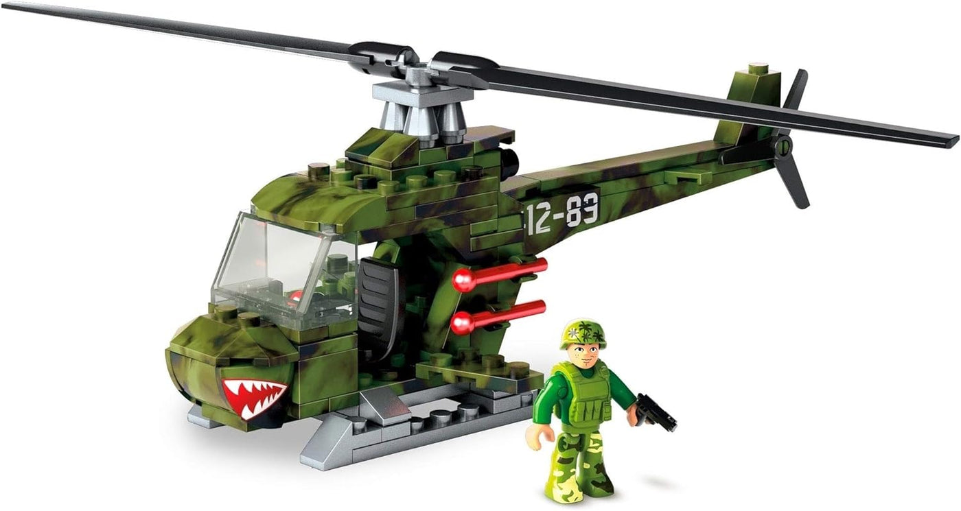 Mega Construx Copter Rescue Toy Helicopter Building Set