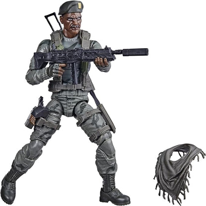 G.I. Joe Classified Series Lonzo Stalker Wilkinson Action Figure 46 Collectible Toy, Multiple Accessories 6-Inch-Scale, Custom Package Art