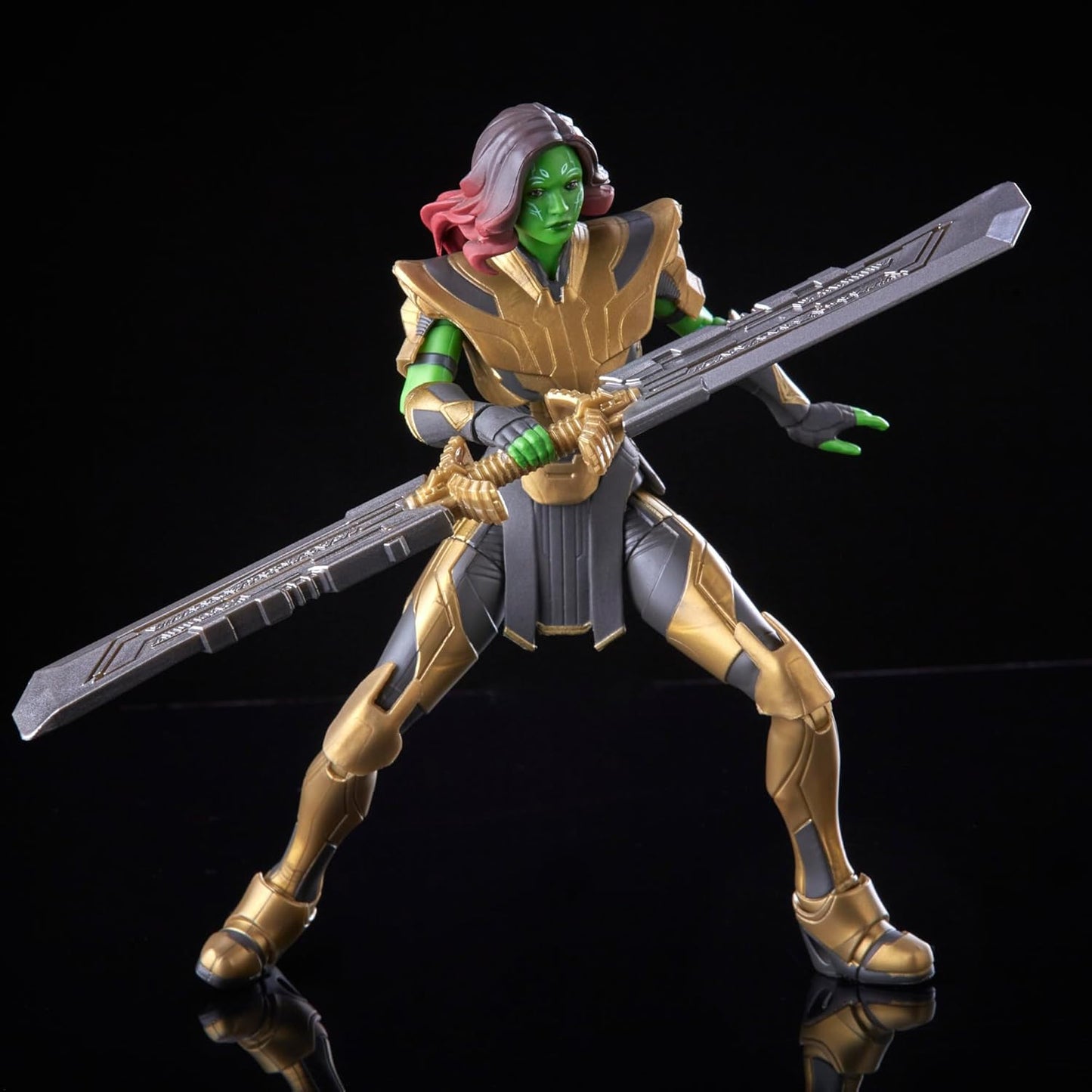 Marvel Legends Series Warrior Gamora, What If...? Collectible 6-Inch Action Figures, Ages 4 and Up