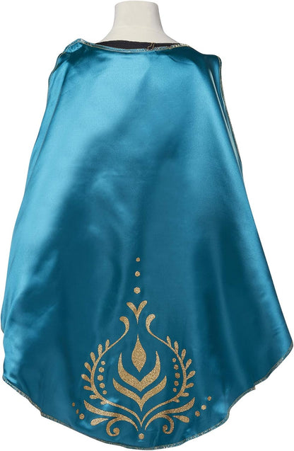 Frozen Disney 2 Queen Anna Dress - Outfit Fits Sizes 4-6X - Costume for Girls Ages 3+