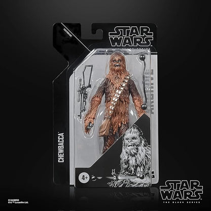 STAR WARS The Black Series Archive Chewbacca Toy 6-Inch-Scale A New Hope Collectible Action Figure, Toys for Kids 4 Ages and Up