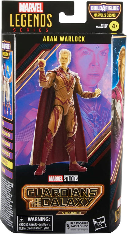 Marvel Legends Series Adam Warlock, Guardians of The Galaxy Vol. 3 6-Inch Collectible Action Figures, Toys for Ages 4 and Up