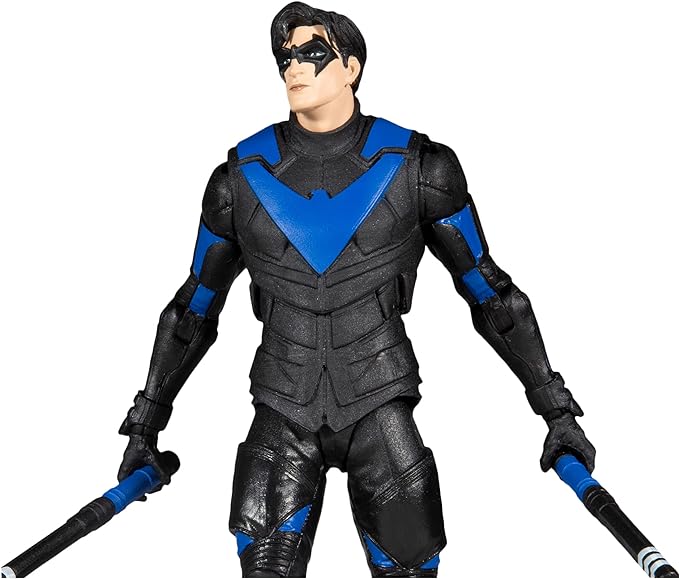 McFarlane Toys - DC Multiverse Nightwing (Gotham Knights) 7" Action Figure with Accessories