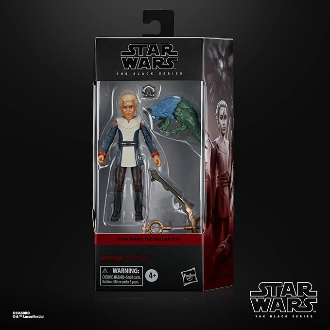 STAR WARS The Black Series Omega (Kamino) Toy 6-Inch-Scale The Bad Batch Collectible Action Figure and Accessories, Kids Ages 4 and Up