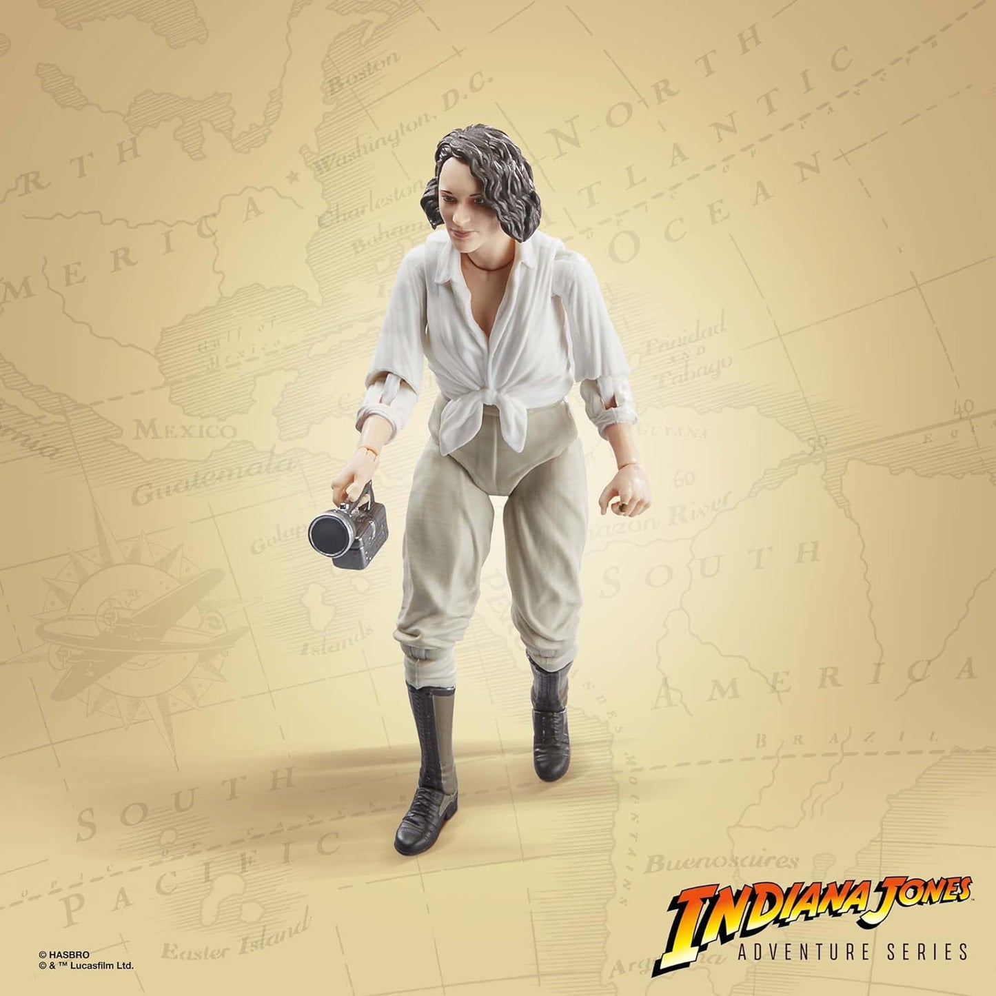 Indiana Jones and The Dial of Destiny Adventure Series Helena Shaw (Dial of Destiny) Action Figure, 6-inch, Toys for Kids Ages 4 and Up