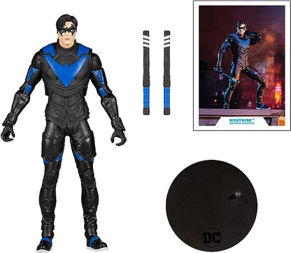 McFarlane Toys - DC Multiverse Nightwing (Gotham Knights) 7" Action Figure with Accessories