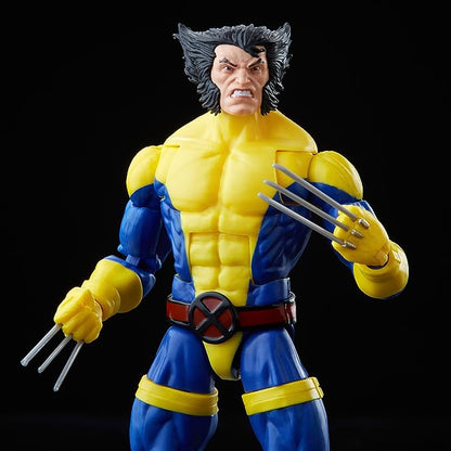 Marvel Legends Series X-Men Classic Wolverine 6-inch Action Figure Toy, 4+ Years, 3 Accessories