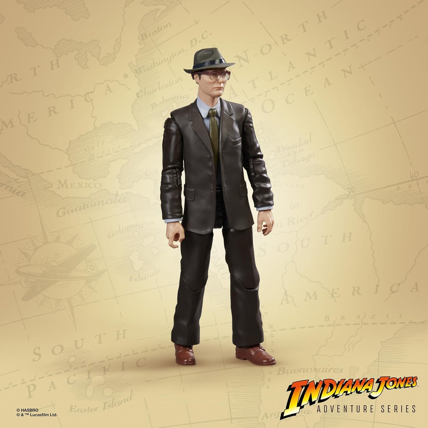 Indiana Jones and The Dial of Destiny Adventure Series Doctor Jürgen Voller Action Figure, 6-inch Action Figures for Kids Ages 4 and Up, Medium