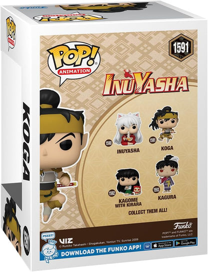 Funko POP! Animation: Inuyasha - Koga - Collectable Vinyl Figure - Gift Idea - Official Merchandise - for Kids & Adults - Anime Fans - Model Figure for Collectors and Display