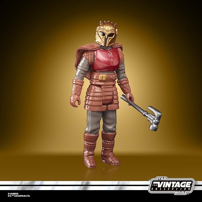 STAR WARS Retro Collection The Armorer Toy 3.75-Inch-Scale The Mandalorian Collectible Action Figure, Toys for Kids Ages 4 and Up