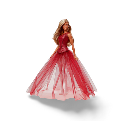 Barbie Tribute Collection Laverne Cox Doll, Collectible Doll Wearing Layered Look with Glittery Bodysuit and Tulle Gown, Gift for Collectors