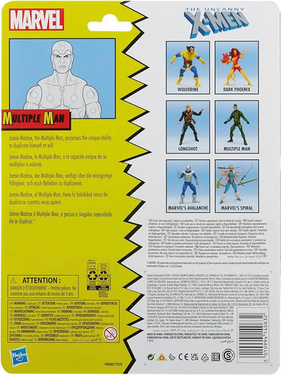 Marvel Legends Series X-Men Classic Multiple Man 6-inch Action Figure Toy, 6 Accessories