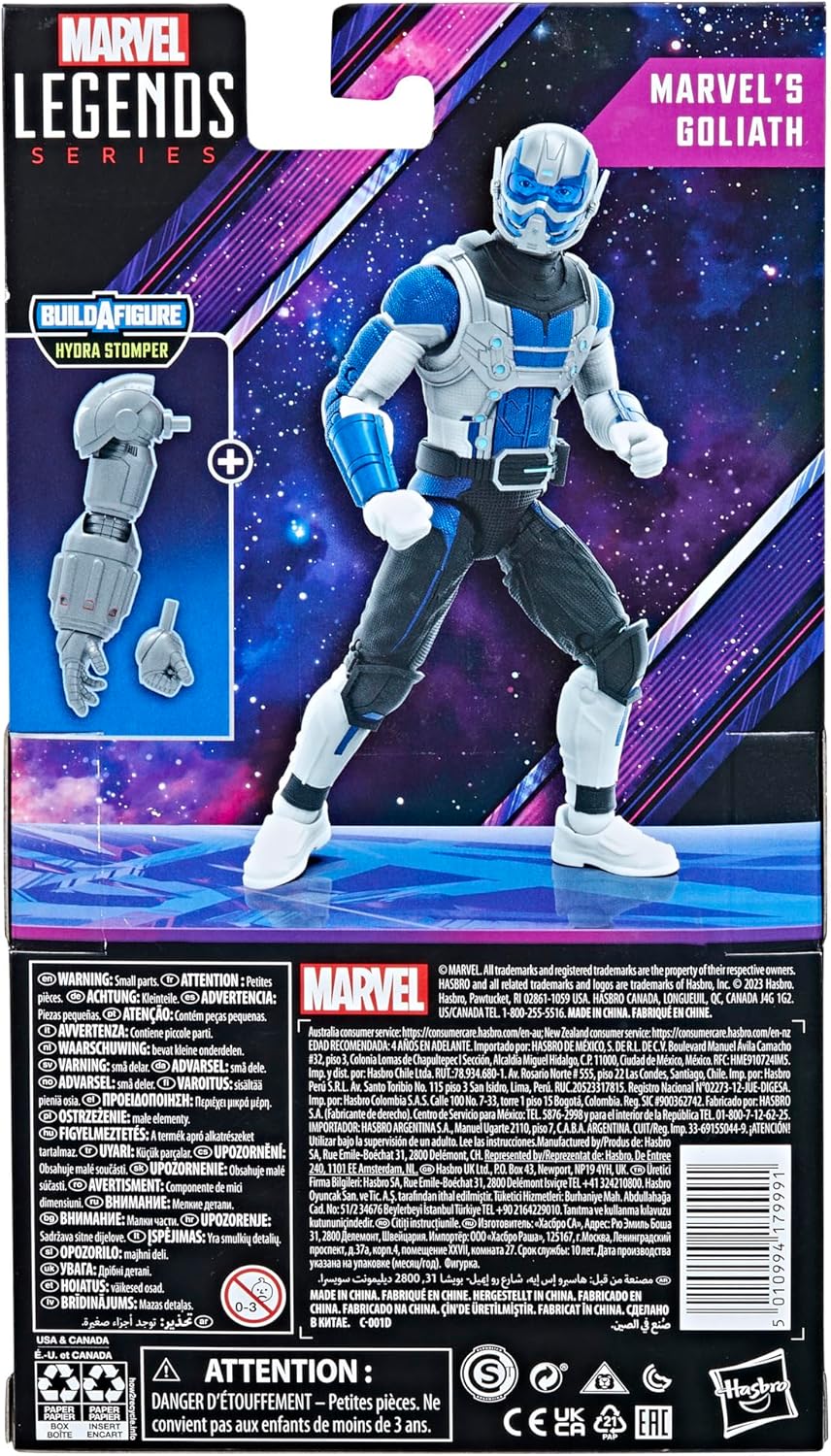 Marvel Legends Series Goliath, What If... Collectible 6-Inch Action Figures, Ages 4 and Up