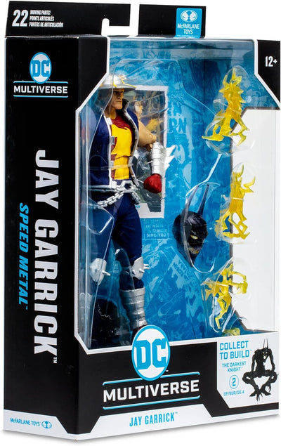 McFarlane Toys - Flash,Wally DC Build-A 7IN Figures WV9 - Speed Metal - Jay Garrick