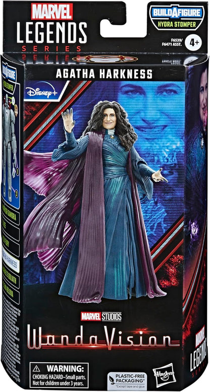 Marvel Legends Series Agatha Harkness, WandaVision Collectible 6-Inch Action Figures, Ages 4 and Up