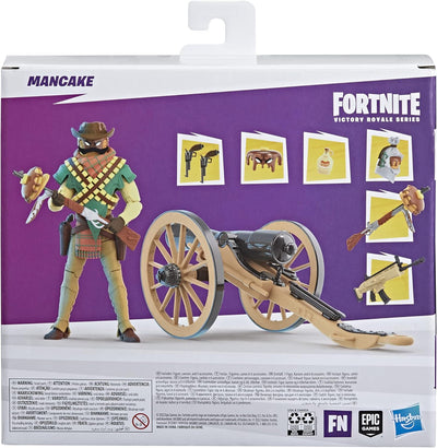 FORTNITE Victory Royale Series Mancake Deluxe Pack Collectible Action Figure with Accessories - Ages 8 and Up, 6-inch