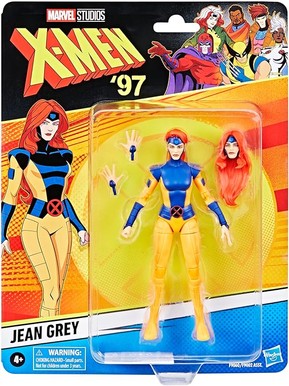 Marvel Legends Series Jean Grey, X-Men ‘97 Collectible 6-Inch Action Figure