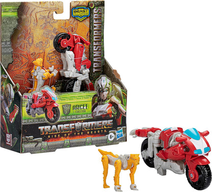 Transformers: Rise of The Beasts Movie Beast Alliance Beast Weaponizers 2-Pack Arcee & Cheetor Toys, Age 6 and Up, 5-inch