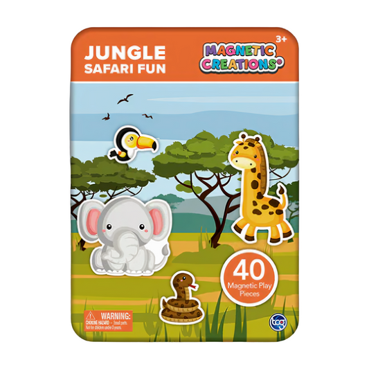 MAGNETIC CREATIONS | JUNGLE SAFARI FUN TIN