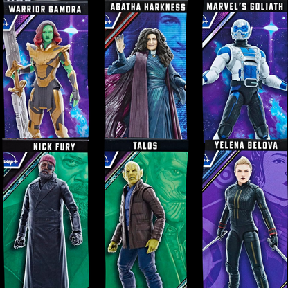 Marvel Legends Series Collectible 6-inch Action Figures Bundle with Build-A-Figure Part Hydra Stomper
