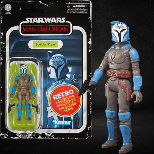 STAR WARS Retro Collection Bo-Katan Kryze Toy 3.75-Inch-Scale The Mandalorian Collectible Action Figure, Toys for Kids 4 and Up