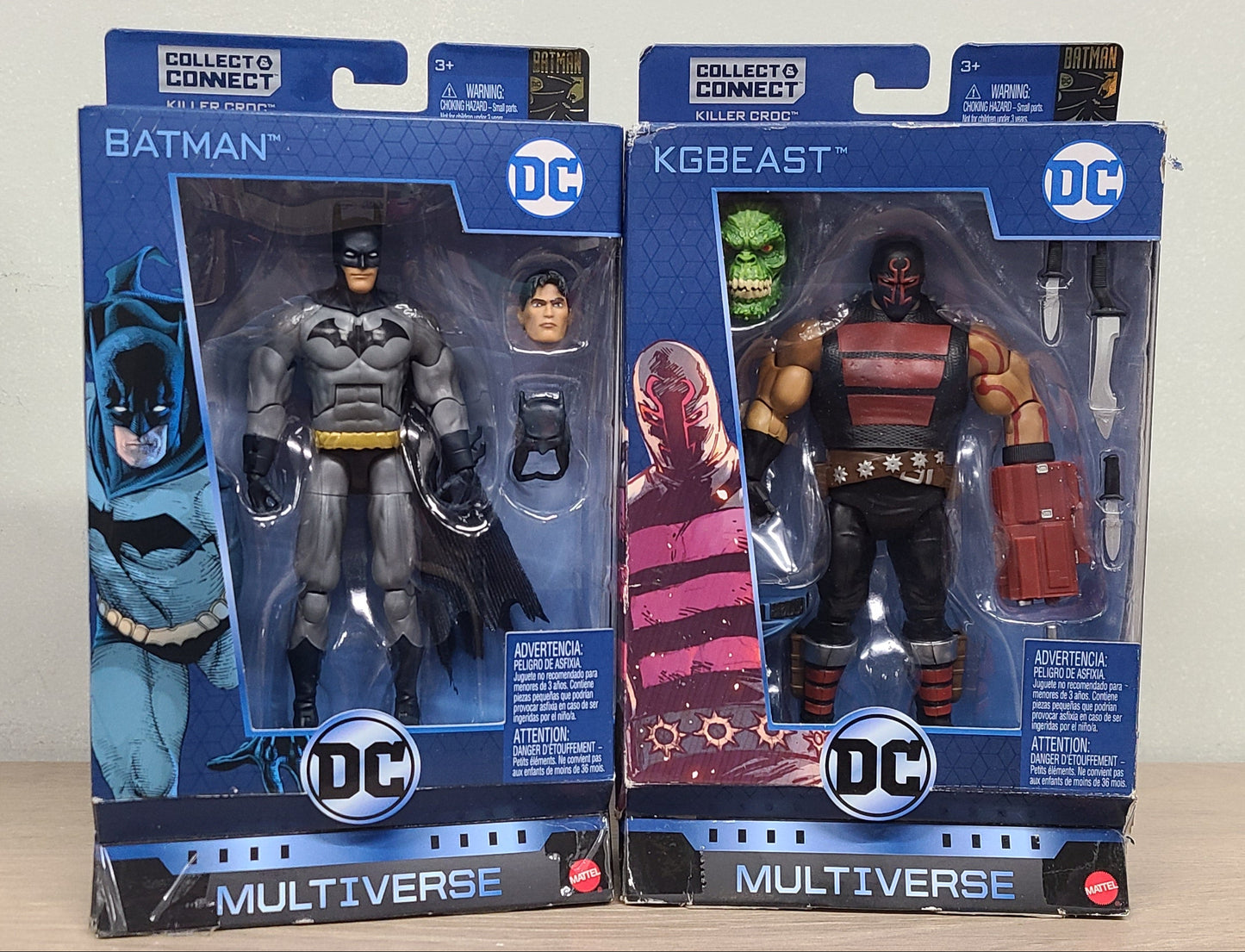 DC Multiverse Batman & KGBEAST 6” Figure Batman 80 Years BAF Killer Croc NEW