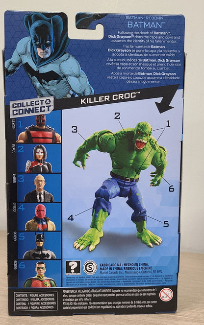 DC Multiverse Batman & KGBEAST 6” Figure Batman 80 Years BAF Killer Croc NEW