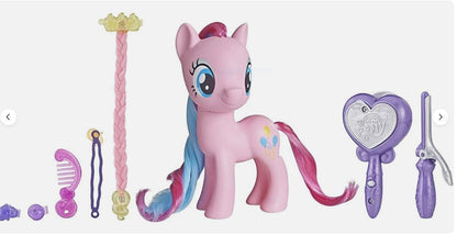 My Little Pony Magical Salon Pinkie Pie Toy 6" Hair Styling Fashion Pony